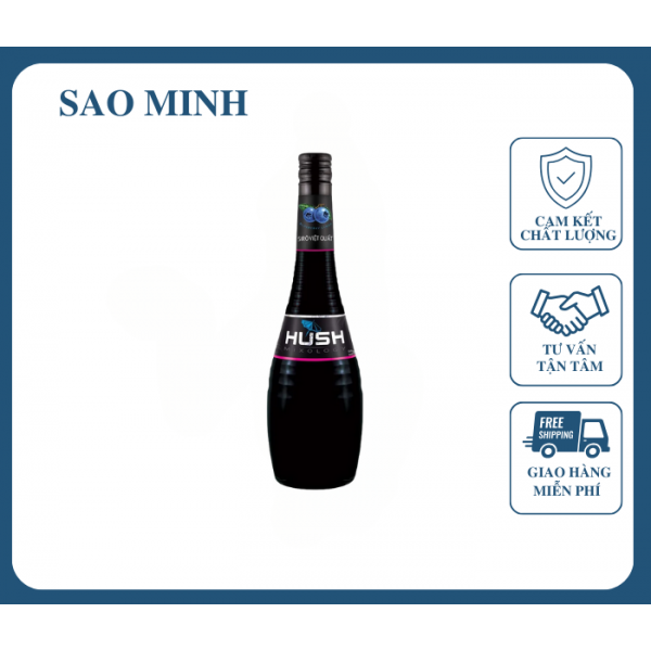 Syrup Việt Quất- Hush 750ml